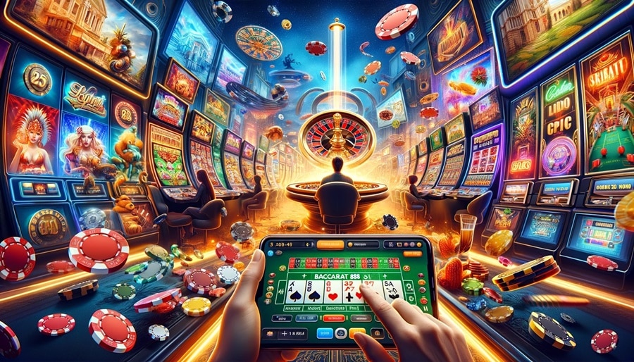 ตื่นตาตื่นใจกับเกม บาคาร่า888 สล็อตและคาสิโนออนไลน์