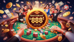โปรยเสน่ห์กับ บาคาร่า888 แค่ 1 บาท พารวยทุกเกมส์